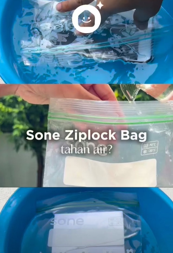 Sone Ziplock Bag tahan air